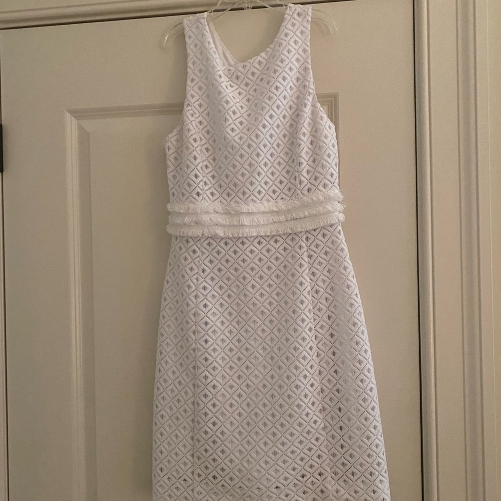 Lilly Pulitzer white dress
